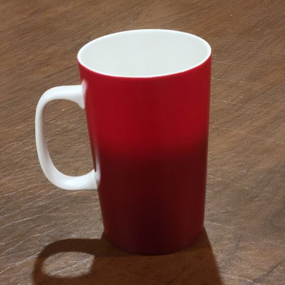 Starbucks 2015 Red Ombre Gradient Mermaid Ceramic Coffee Tea Mug Cup 16 oz - Picture 3 of 8